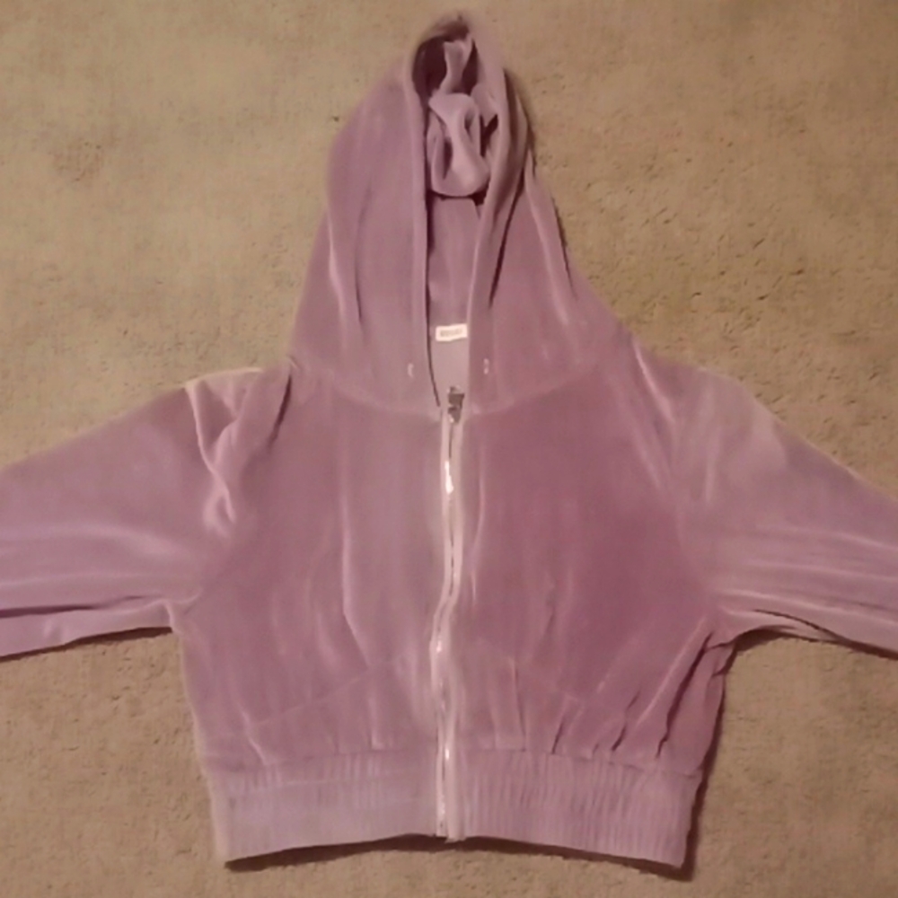 Dusty lavender cropped jacket